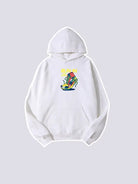 Cartoon Run Shoes Printed Hooded Sweatshirt Pocket Cotton Hoodie Emma Bridess