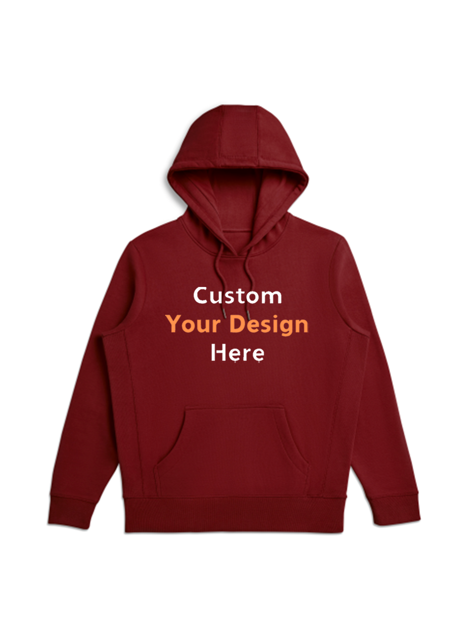 Custom Organic Cotton Hooded Sweatshirt