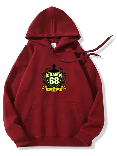 320g NFL Printed Cotton Hoodie Emma Bridess