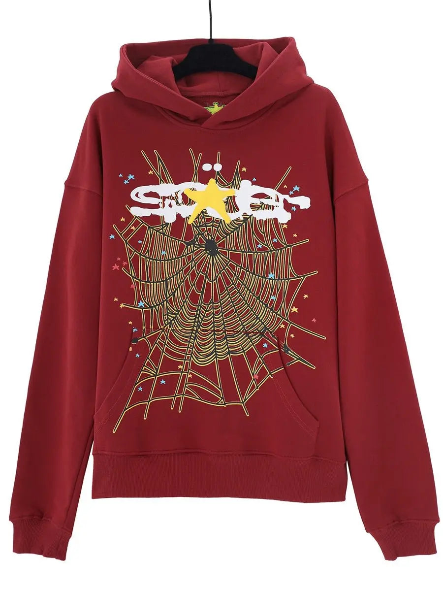 Y2K Spider Rhinestone Hoodie - Emma Bridess