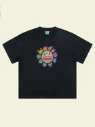 Kids Sunflower Cartoon T-shirt