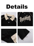 Half Button Polo Collared Shirts