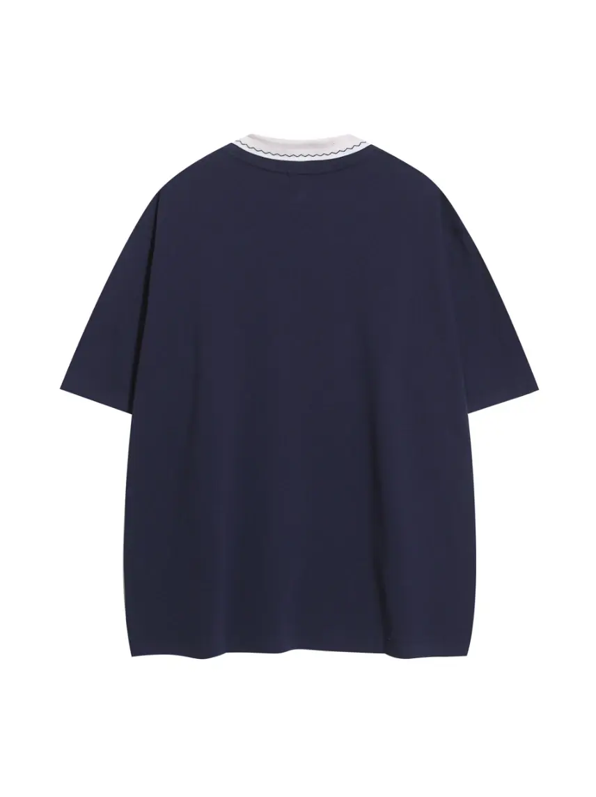 Retro Polo Neck T-shirts