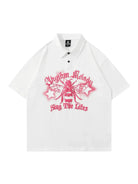 Sing The Lifes Half Button Polo Shirt