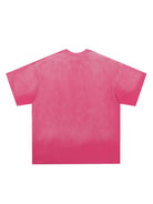 Blurred Letter Printed T-shirt