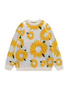 Women's Sunflower Embroidered Sweatshirt - Emma Bridess