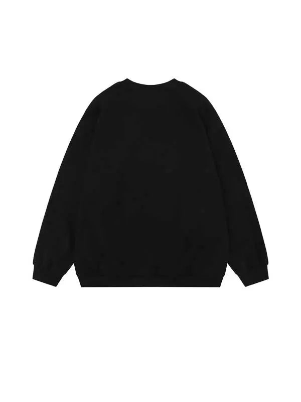 Men's Washed Portrait Letter Sweatshirt - Emma Bridess