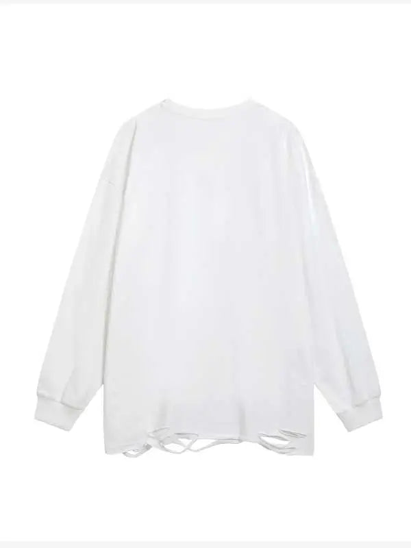 Men's Simple Necklace Long Sleeve T-shirt - Emma Bridess