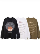 Boy Cartoon Graphic Casual Sweatshirt - Emma Bridess