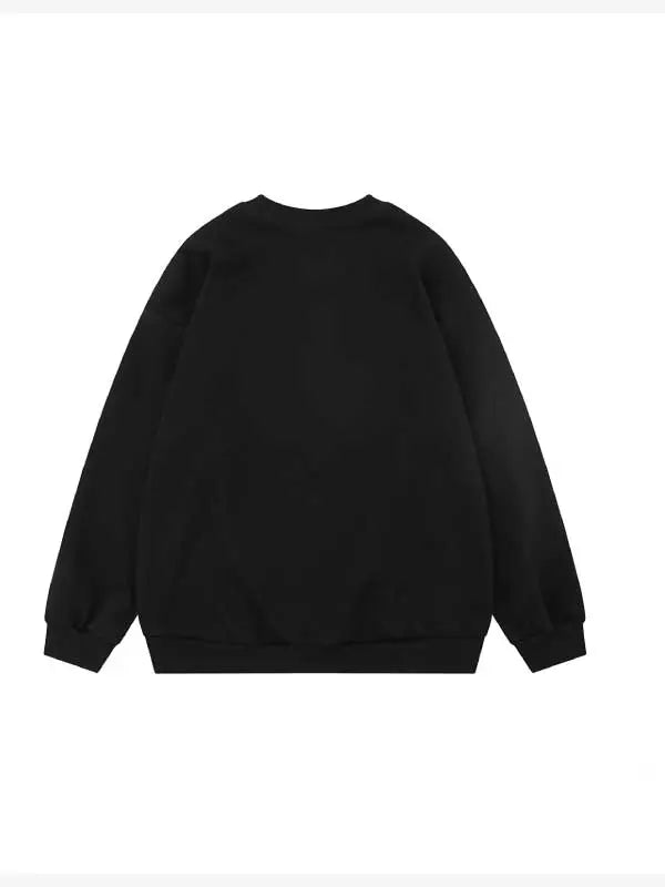 Girl's Round Neck Long Sleeve Sweatshirt - Emma Bridess