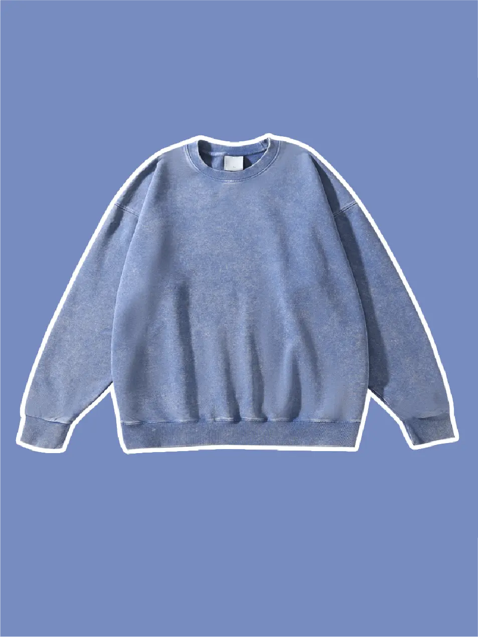 450g Washed Vintage Cotton Sweatshirts - Emma Bridess