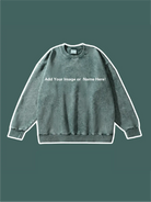 Custom Washed Vintage Cotton Sweatshirts - Emma Bridess