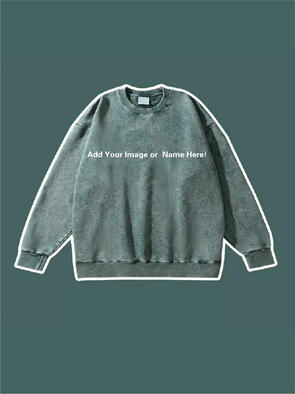 Custom Washed Vintage Cotton Sweatshirts - Emma Bridess