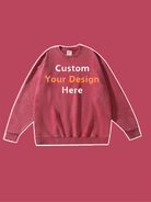 Custom Your Design Here Embroidery Sweatshirt