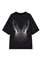 270g Cotton Easter Future Rabbit Printed Wash Old T-shirt