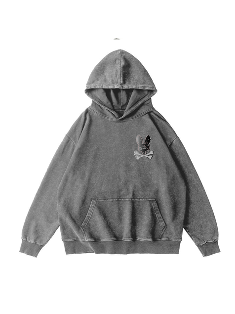 360g Wash Old Cotton Hoodie for Easter