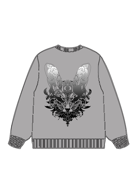 320g Future Rabbit Cotton Sweatshirt for Easter