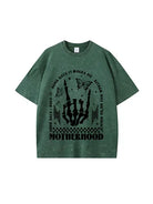 270g Cotton Wash Old T-shirt for Mom Emma Bridess