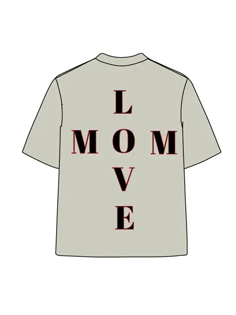 270g Cotton Love Mom Wash Old T-shirt Emma Bridess