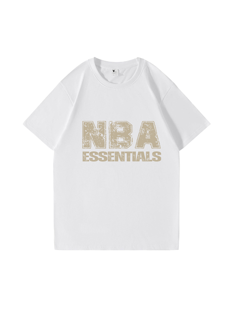 240g NBA Essentials Golden Printed Cotton T-shirt Emma Bridess