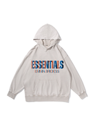 360g Essentials Space Exploration Printed Wash Old Cotton Hoodie Emma Bridess