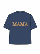 270g MAMA Printed Wash Old Cotton T-shirt for Mother's Day Emma Bridess