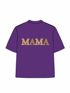 270g MAMA Printed Wash Old Cotton T-shirt for Mother's Day Emma Bridess