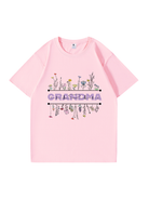 240g Floral Grandma Cotton T-shirt Emma Bridess