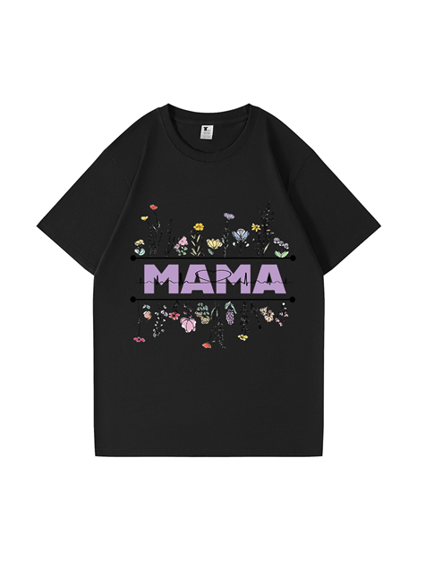 240g Floral Mama Cotton T-shirt Emma Bridess