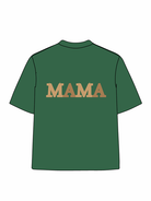 270g Sunflower Mama Letter Printed Wash Old Cotton T-shirt Emma Bridess