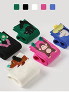 5 PCS 3D Colored Puppy Socks