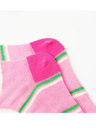 3PCS Color Matching Striped Mid-tube Socks