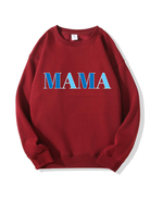 320g MAMA Abstract Heart Line Printed Cotton Sweatshirt Emma Bridess