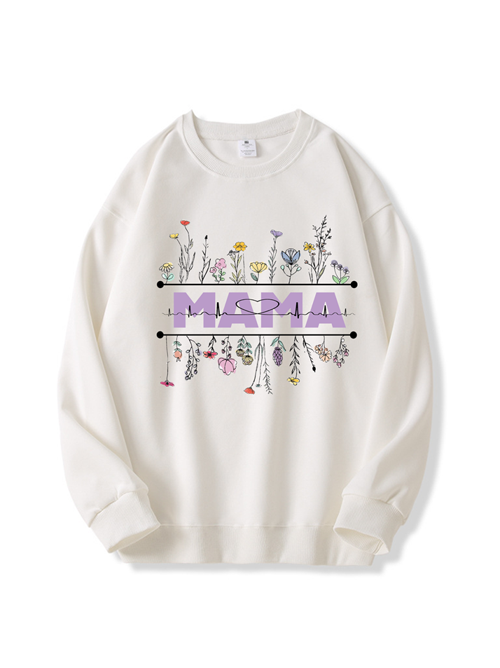 320g Floral Mama Cotton Sweatshirt Emma Bridess