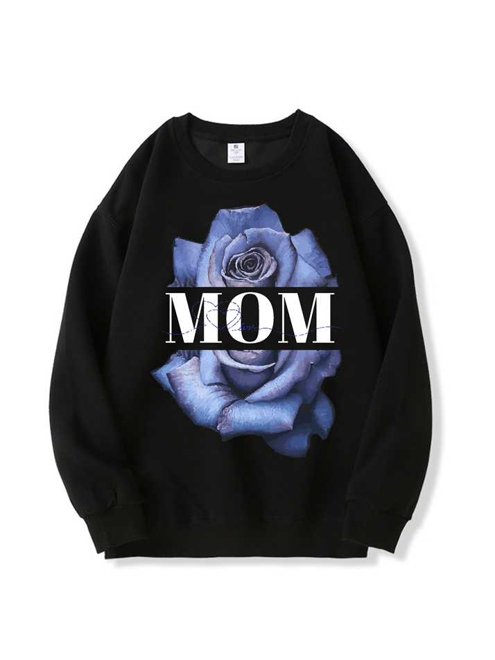 320g Rose Cotton Sweatshirt for Mom Emma Bridess