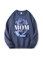 320g Rose Cotton Sweatshirt for Mom Emma Bridess