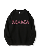 320g Leopard Print MAMA Printed Cotton Sweatshirt Emma Bridess