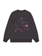 320g Leopard Print Grandma Letter Printed Cotton Sweatshirt Emma Bridess