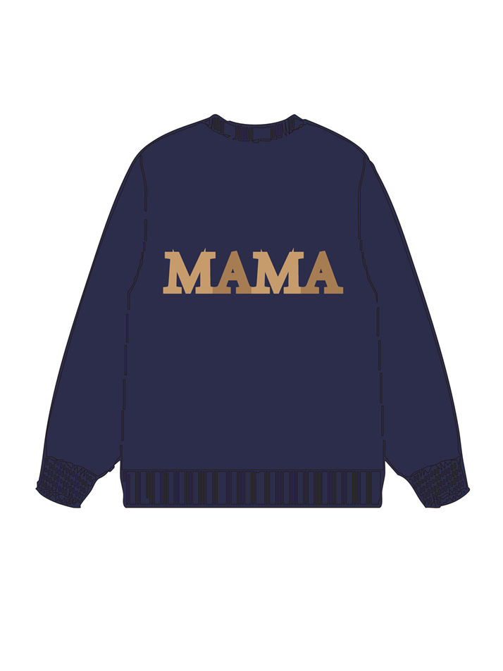 320g Sunflower Mama Letter Printed Cotton Sweatshirt Emma Bridess