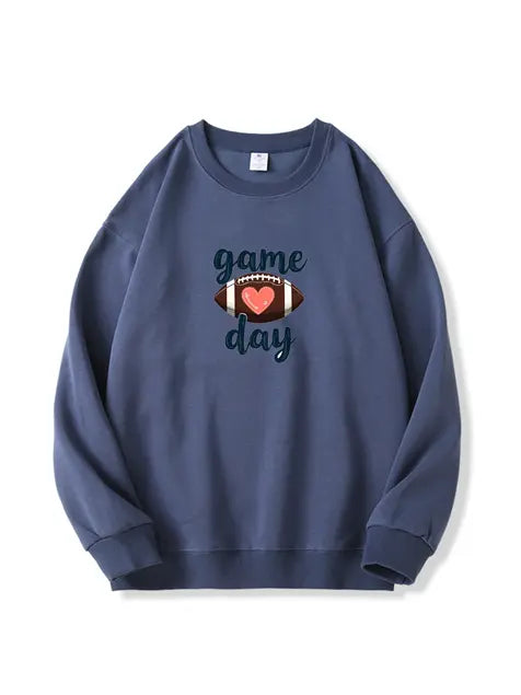 320g NFL Game Day Football Cotton Sweatshirt Emma Bridess