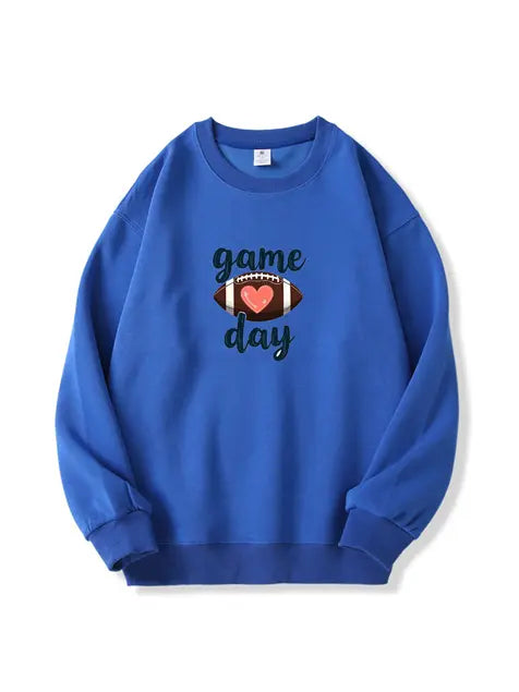 320g NFL Game Day Football Cotton Sweatshirt Emma Bridess