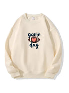 320g NFL Game Day Football Cotton Sweatshirt Emma Bridess