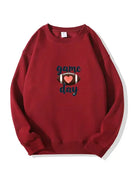 320g NFL Game Day Football Cotton Sweatshirt Emma Bridess