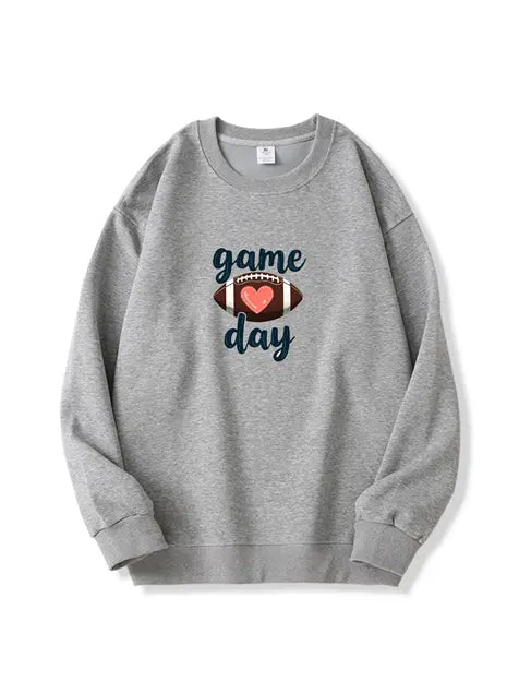 320g NFL Game Day Football Cotton Sweatshirt Emma Bridess