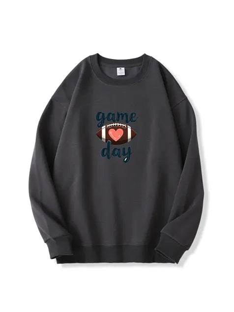 320g NFL Game Day Football Cotton Sweatshirt Emma Bridess