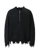 Hem Failure Half-zip Sweater Men