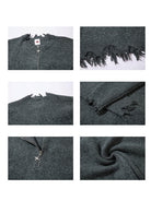 Hem Failure Half-zip Sweater Men