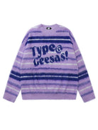 Women Type Geesas Contrasting Striped Sweatshirt