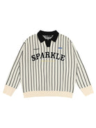 Sparkel Stripped Polo Sweatshirt Men