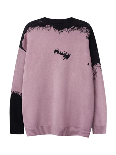 Men Graphic Pattern Sweater